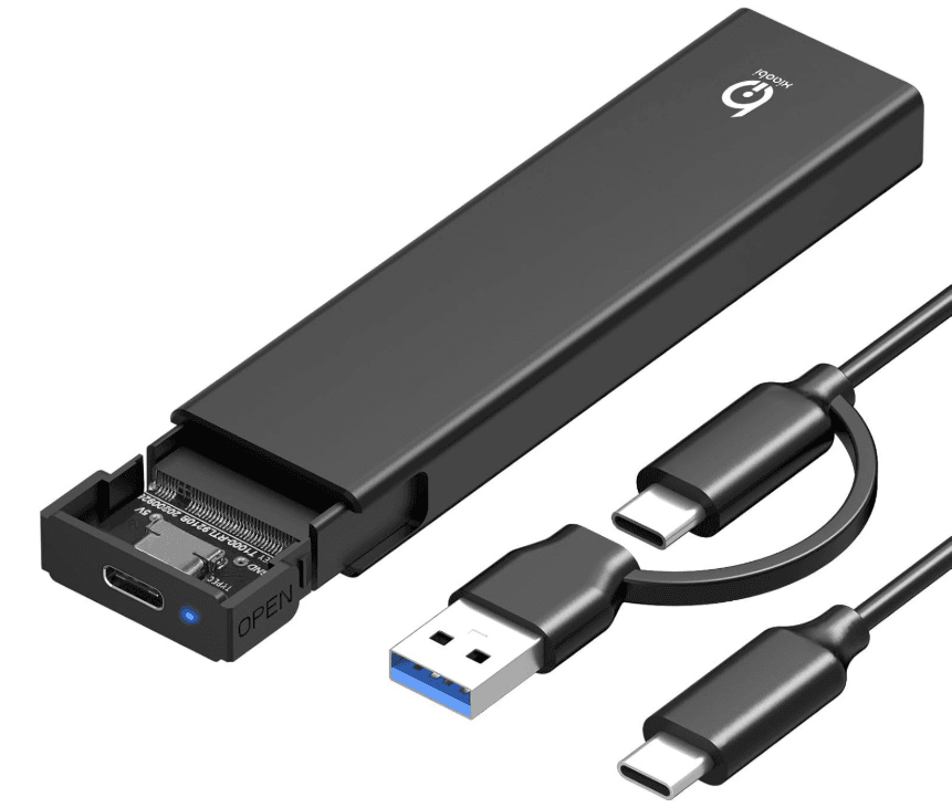 CAJA ADAPTADOR M2 NVME Y M2 SATA XIAOBI — CAJA PARA DISCO en Pasto, Nariño