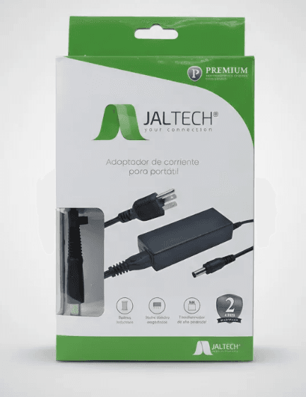 CARGADOR PORTATIL JALTECH DELL 19.5V 2.31A PUNTA 4.5*3.0 L NEGRA 45W — CARGADOR DE PORTATIL en Pasto, Nariño