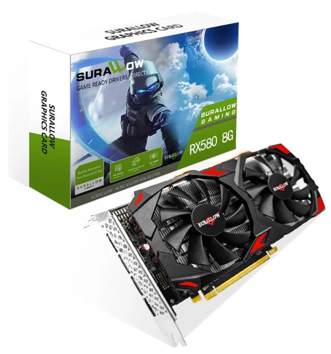 GRAFICA RX 580 8GB SURALLOW