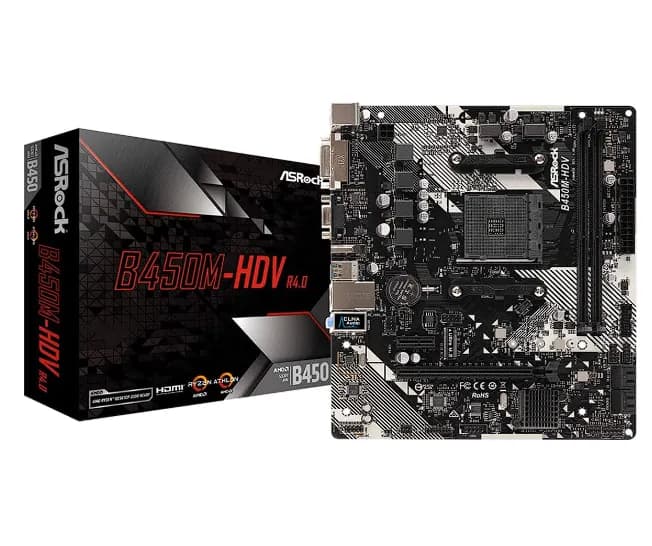 MOTHERBOARD B450M ASROCK