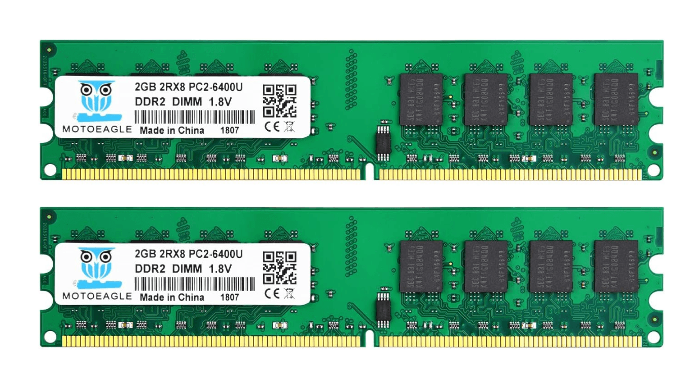 RAM DDR2 2GB MOTOEAGLE — RAM en Pasto, Nariño