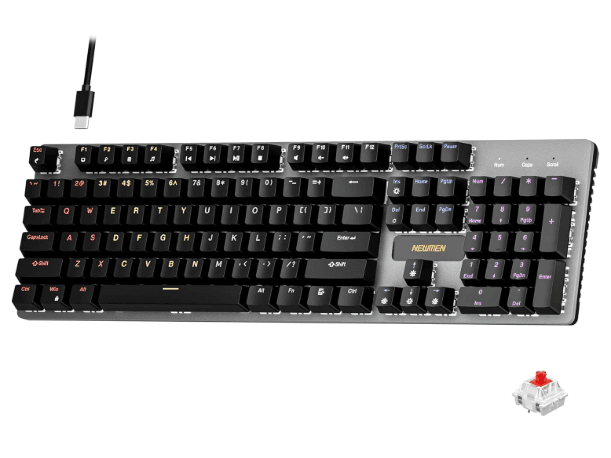 TECLADO MECANICO NEWMEN GM325PRO 100% RED NUEVO — TECLADO en Pasto, Nariño