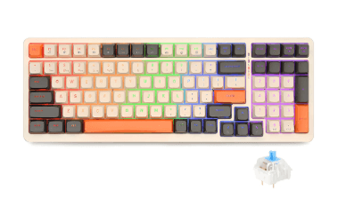 TECLADO MECANICO RII RK909 BLUE INALAMBRICO Y BT — TECLADO en Pasto, Nariño