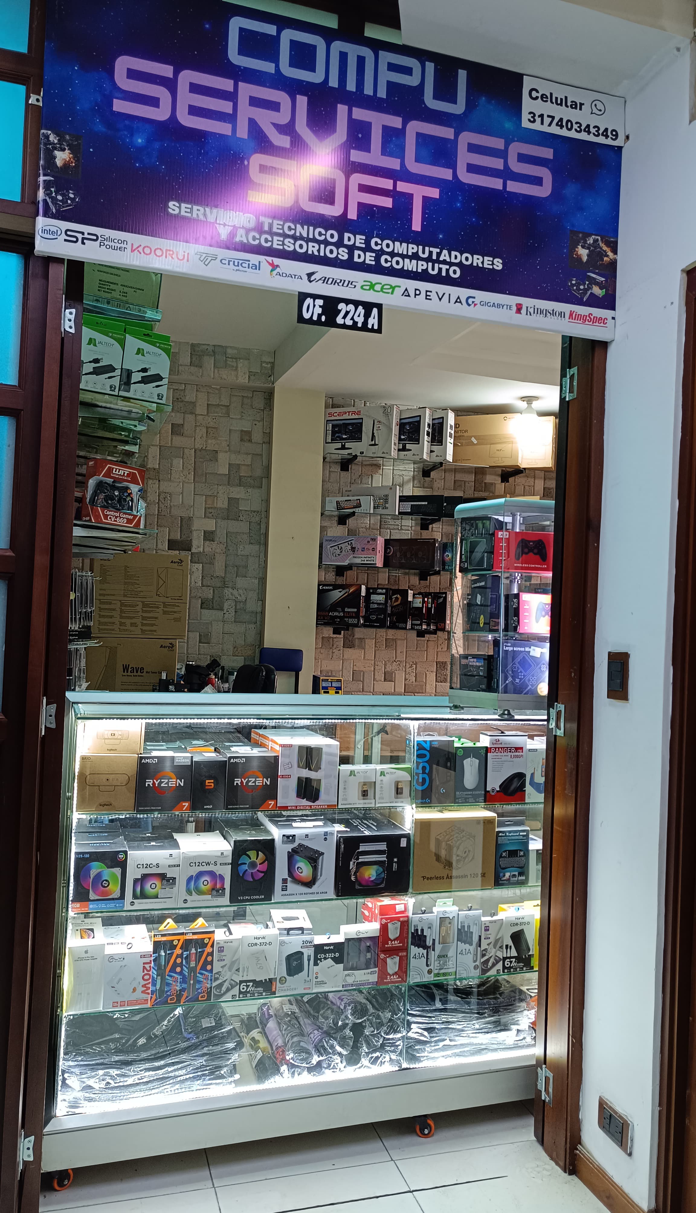 Local CompuServicesSoft — CC San Agustín, Pasto