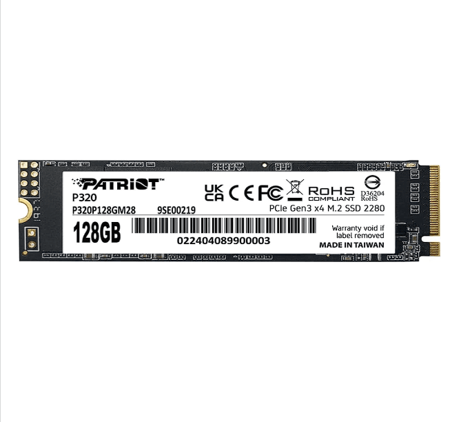 M2 NVME 128GB PATRIOT