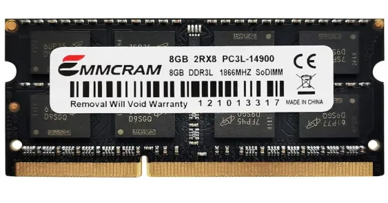 RAM LAPTOP DDR3L 8GB EMMCRAM 1866 PC3L-14900S — RAM en Pasto, Nariño
