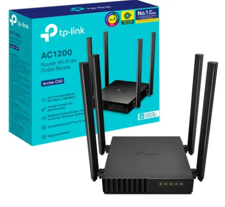 MODEM ROUTER TP LINK ARCHER C50 AC1200 — ROUTER en Pasto, Nariño