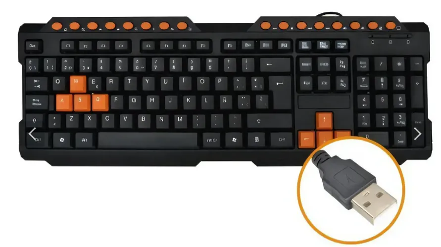 TECLADO BASIK TECH MULTIMEDIA BST09T — TECLADO en Pasto, Nariño
